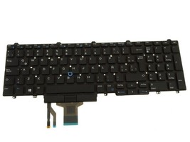 SPANISH Dell OEM Latitude E5550 Precision 3510 7510 Laptop Keyboard 5Y0RX - $55.99