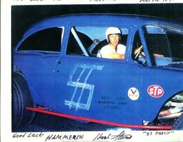Hammerin&#39; Hank STEVENS-AUTOGRAPHED-8 X 10 PHOTOCOPY-vg - £22.89 GBP