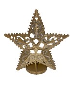 Glitter Christmas Golden Glimmering Star Stand Up Decor (SHIPS IN 24 HOURS) - $29.37 CAD