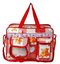 Mama&#39;s Bag {Diaper Bag} (Red, One Size) Girl Boy Mother Storage Box Travel - $42.04