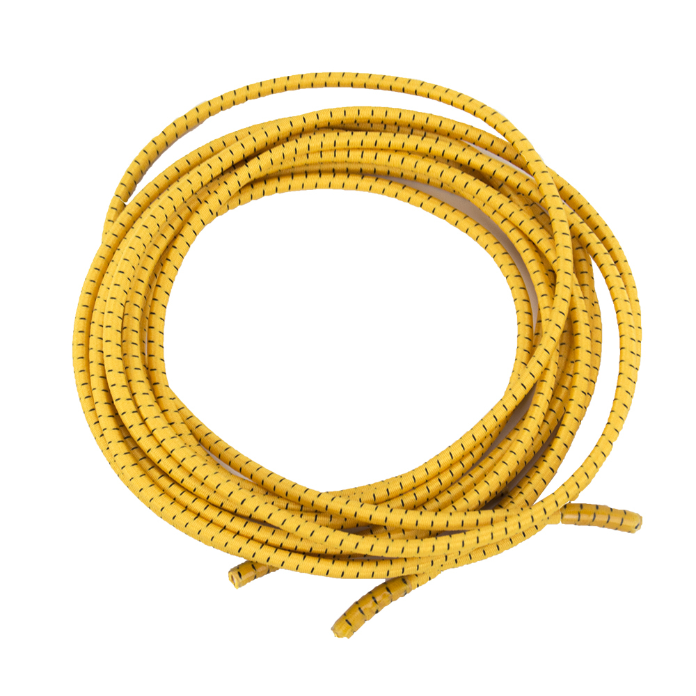 Elastic Shoelaces - Ideal for Men, Women and Children 47", Yellow-Orange