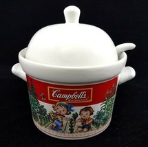 Vintage 1993 Campbells Soup Kids Ceramic Tureen Ladle Westwood International - £19.98 GBP