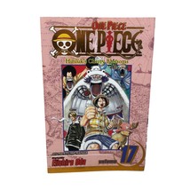 One Piece Vol 17 Gold Foil Cover First Print Manga English Hiriluk&#39;s Cherry - $346.49