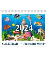 NEW WALL CALENDAR 2024 gift for boys with unique pictures dinosaurs. Vista - £31.44 GBP