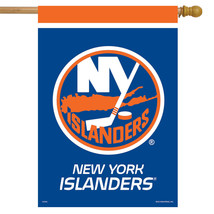 New York Islanders House Flag Nhl Licensed 28&quot; X 40&quot; Briarwood Lane - £33.68 GBP