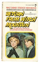 Return From Witch Mountain VINTAGE 1978 Paperback Book 1st Print Bette D... - £11.86 GBP