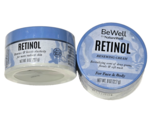 2 Pack Be Well By Nature Well Retinol Renewing Cream Face Body 8oz - $21.99