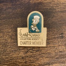 WDCC Walt Disney Collectors Society Pin Jiminy Cricket Charter Member Lt... - $23.36