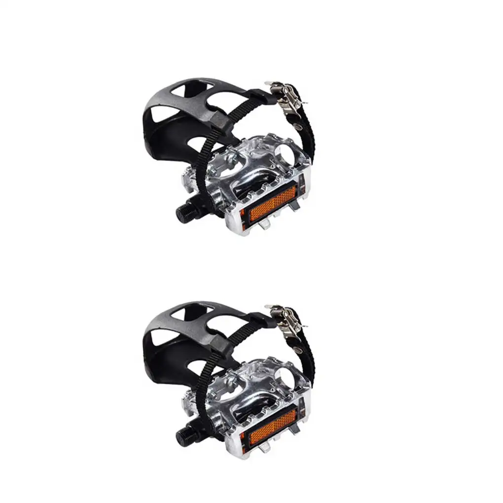 1 Pair Exercise Bike Nonslip Pedals Spinning Bicycles Footds Cycling Repair Acce - $130.77