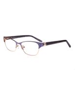 New MIA RAE Blue &amp; Gold LILLY Eyeglasses 53/17/135 - $79.15
