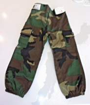 NEW TREE TOP TODDLER BDU MILITARY  WOODLAND CAMOFLAUGE PANTS SIZE 3T - $15.29