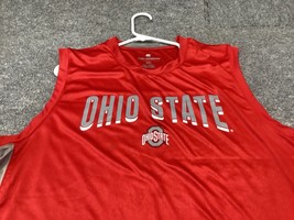 Ohio State Buckeyes Shirt Mens XXL Red Sleeveless Tank Top Colosseum Basketball - £12.51 GBP