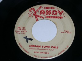 Don Johnson Indian Love Call Muskrat Ramble Mamas Gone 45 Rpm Record Kandy Label - £28.41 GBP