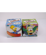 Lot of 2 Simpsons Burger King Wrist Watches Bart &amp; Krusty - $20.22 CAD