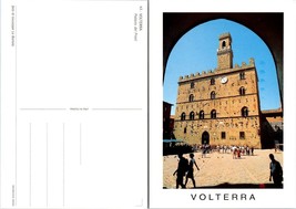 Italy Tuscany Volterra Palace of the Priors (Palazzo dei Priors) VTG Postcard - £7.47 GBP