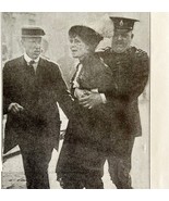 1914 Emmaline Pankhurst Suffragette Arrested London Police WW1 Ephemera ... - $140.07 CAD