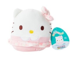 NWT Cherry Blossom Hello Kitty And Friends Hello Kitty Squishmallows 6.5in Plush - £15.63 GBP