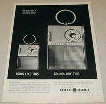 1961 Print Ad GE General Electric Pocket Transistor Radios Utica,NY - $13.45