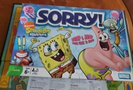 2008 Spongebob Squarepants Sorry! Board Game - USED, Complete - £11.44 GBP