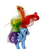 My Little Pony Rainbow Dash 2016 Hasbro G4 Pegasus – Wild Rainbow Hair V... - $18.99