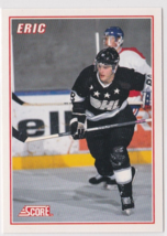 Eric Lindros All-Star 1990-91 Score &quot;Ontario Hockey League&quot; Card # B-2 - £2.28 GBP