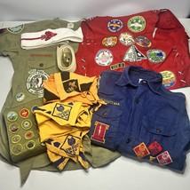Large lot of VTG Boy Scout Items Shirts, Neckerchiefs, Vests, Badges, Pa... - $198.00