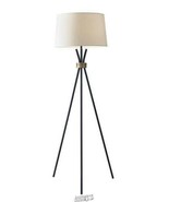 Adesso Benson 60 in. Black Floor Lamp - $219.35 CAD