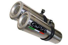 GPR Exhaust Ducati Hypermotard 1100 &amp; EVO 2007-2012 Pair Homol Slip-On M3 Inox - £621.39 GBP