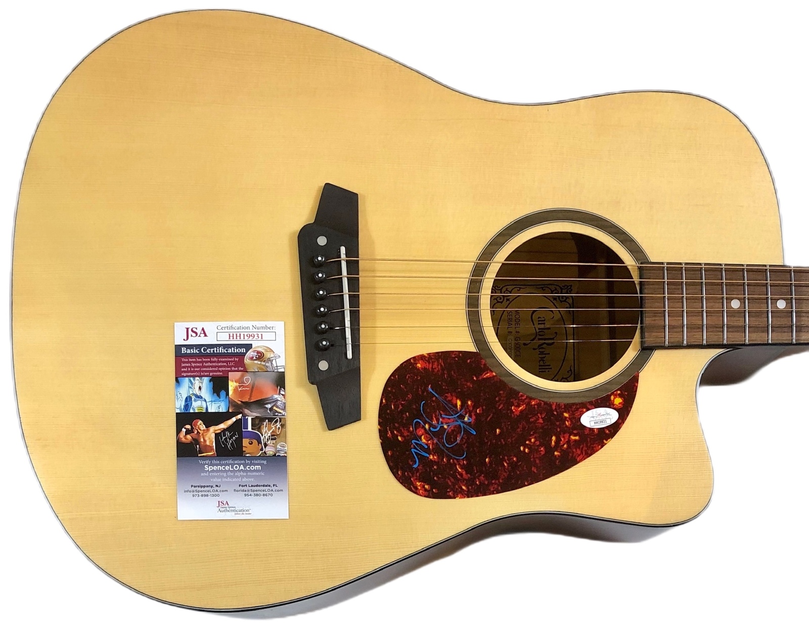 MIRANDA LAMBERT Autographed SIGNED ACOUSTIC/ELECTRIC GUITAR JSA AUTHENTI... - $1,299.99