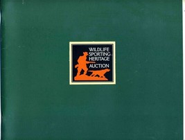 Wildlife Sporting Heritage Auction Catalog 1986 Swiss Avenue Counseling Center - £21.91 GBP