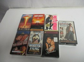 7 NEW SEALED Action Drama Comedy Movie VHS Video Tapes Vintage Classics - £42.10 GBP