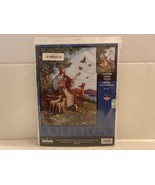 Janlynn Counted Cross Stitch Kit Jesus with Animals #008-1813, 9&quot;x12&quot; - £39.56 GBP