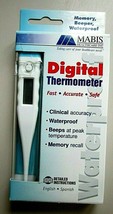 MABIS Digital Thermometer New in Box Model 15-600-000 ATM Sandard  E 1112 - $10.99