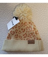 Hurley Women&#39;s Vermont Pom Beanie Cuffed NWT MSRP $22 - £9.47 GBP