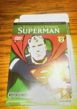 Superman Cartoon 8 Full Length Episodes Volume 2 DVD Golden Movie Classics - £4.79 GBP