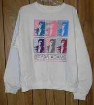 Brian Adams Concert Tour Shirt Vintage 1987 Into The Fire Long Sleeve Si... - £237.01 GBP