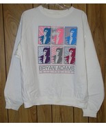 Brian Adams Concert Tour Shirt Vintage 1987 Into The Fire Long Sleeve Si... - £235.90 GBP
