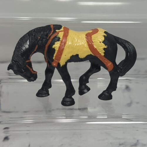 Primary image for Bullyland Black Horse Toy Figure Made In Germany 2" 
