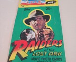 1981 TOPPS RAIDERS OF THE LOST EMPTY BOX FLAT - £39.05 GBP