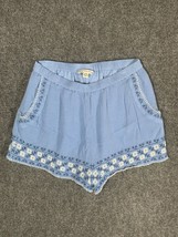 American Eagle Outfitters Blue Hot Pants Shorts Womens Small S Light Cas... - $14.89