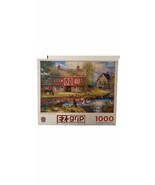 Reflections on Country Life 1000 Pc Jigsaw Puzzle EZ Grip by Chuck Pinso... - £18.59 GBP