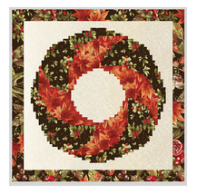 A Wreath For All Seasons Quilt Kit 32in x 32in - $74.66