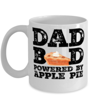 Dad Bod Powered By Apple Pie Funny Mug Food Lovers Father Figure Gifts Idea  - £11.95 GBP
