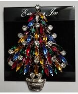Eisenberg Ice© Multi-Color Tree Brooch - Rare Find - €282,11 EUR