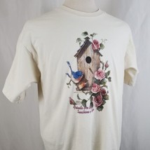 Vintage Arts Uniq&#39; Inc Friends are the Sunshine of Life T-Shirt XL Birds... - $16.99