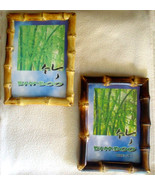 Bamboo Root 4&quot; x 6&quot; Photo/Picture Frame-Natural Color - £16.23 GBP