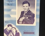 VTG EUC In the Blue of Evening 1942 Frank Sinatra Sheet Music - $12.82