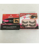 Kiss ever ez lashes and strip eyelash adhesive false eyelashes  - €16,94 EUR