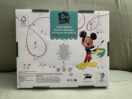 Disney Parks Icon Cookie Cutter Set of 6 Mickey Minnie image 2