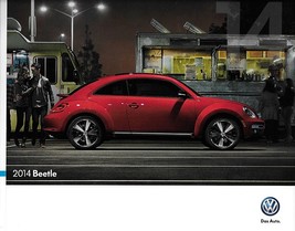 2014 Volkswagen BEETLE brochure catalog US 14 2nd Edition VW 1.8T TDI R-Line - £5.98 GBP